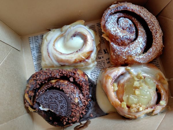 The North Rolls （ノースロール）のシナモンロールはとにかく濃厚！見た目も華やかで写真映え◎